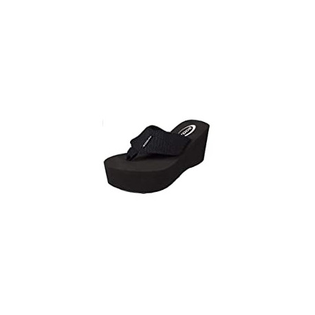 Womens EVA Flip Flop Slip on Platform Sandals