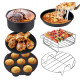 Air Fryer Accessories, Set of 6 Fit All 5.8Qt