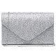 Women's Evening Bag Pleated Envelope Clutch Handbag Wedding