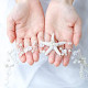Starfish Bride Wedding Hair Vine Pearl Bridal