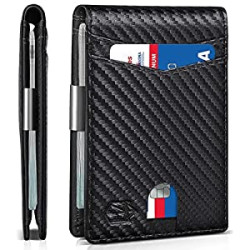 Wallet for Men Slim with 12 Slots RFID Blocking