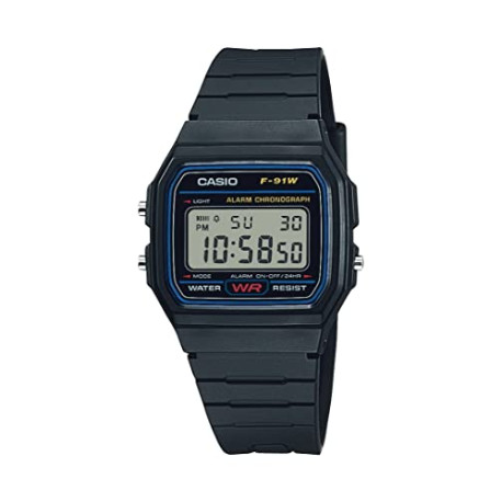 Casio F91W-1 Classic Resin Strap Digital Sport Watch