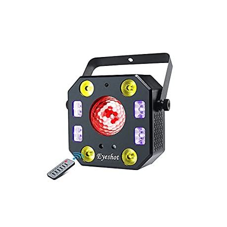 Disco Light DJ Lights, Eyeshot 5 in 1 Stage Light
