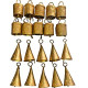 Vintage Indian Tin Bells Rustic Chime