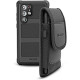 2-in-1 Belt Pouch with Rugged Case for Samsung Galaxy S22 Ultra