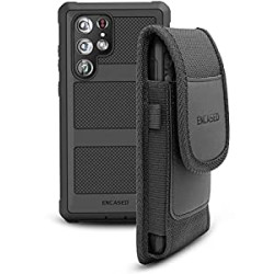 2-in-1 Belt Pouch with Rugged Case for Samsung Galaxy S22 Ultra