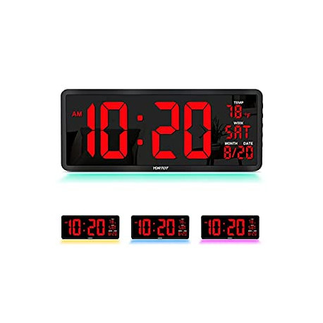 16” Large Digital Wall Clock
