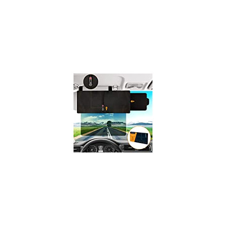 Polarized Sun Visor for Car with Zipper Slider