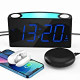 Super Loud Vibrating Alarm Clock for Heavy Sleepers