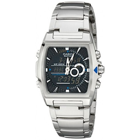 Men's EFA120D-1AV Ana-Digi Edifice Thermometer Bracelet Watch