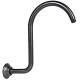Bronze Shower Arm with Flange Brass 12 Inch