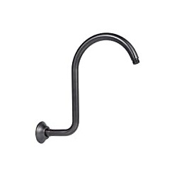 Bronze Shower Arm with Flange Brass 12 Inch