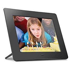 8" LCD Digital Picture Frame, 4GB Built-In Memory