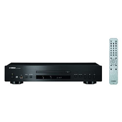 Yamaha CD-S303 Single CD Player, Black