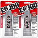 E6000 237032 Craft Adhesive, 2 fl oz Clear, 2 Pack