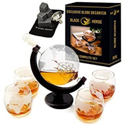 Whiskey Decanter – Best Ship Whiskey Decanter Set (30oz)