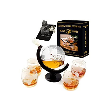 Whiskey Decanter – Best Ship Whiskey Decanter Set (30oz)