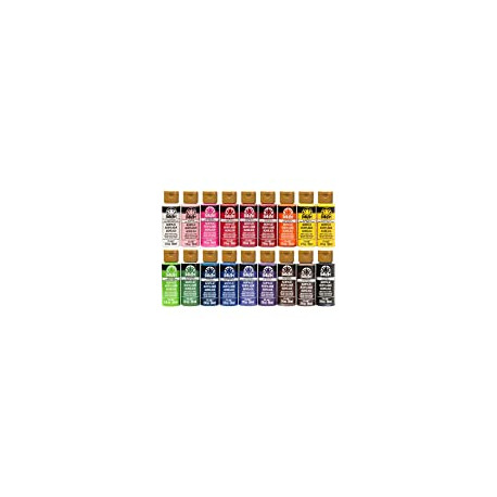 Acrylic Paint Set (2-Ounce), PROMOFAI Colors I (18 Colors)