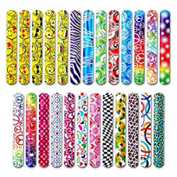 50 pcs Durable Bracelets - 25 Unique Colorful Designs