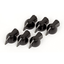 Fender Pure Vintage Black Chicken Head Knobs