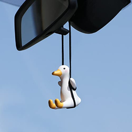 Cute Swing Duck Car pendant Interior