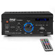 Home Audio Power Amplifier System - 2x40W Dual Channel Mini Theater