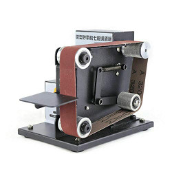 Upgraded Mini Electric Belt Sander Portable Machine 8000rpm Grinder DIY Polishing