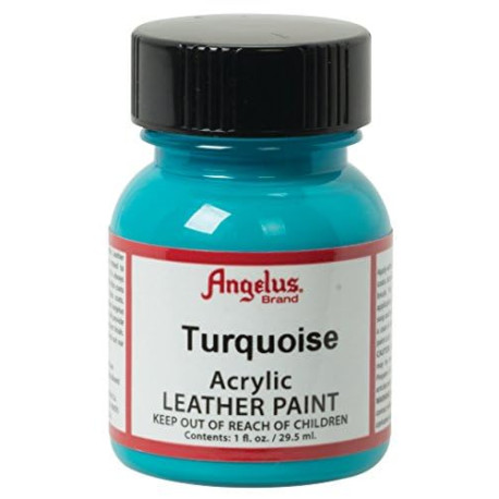 Acrylic Leather Paint Turquouise 1oz
