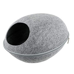 Pack 3 of Cat Dog Cave Bed Tent House Pet Bed