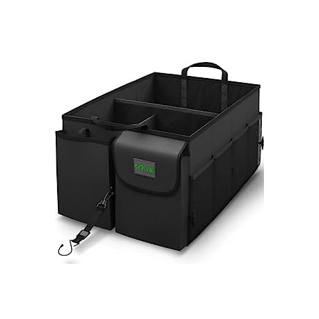 Car Trunk Organizer - Collapsible, Multi-Compartment Automotive SUV Car Organizer