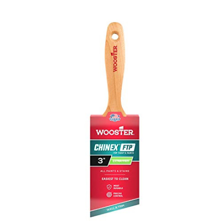 Angle Varnish Paintbrush, 3 Inch