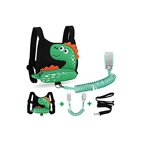 3 in 1 Toddler Harness Leash + Baby Anti Lost Wrist Link