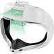 Cooling Fan Face Cover with Leather Comfortable Interface Pad Compatible with Quest 2
