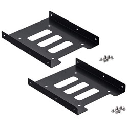 SSD Mounting Bracket 2.5 to 3.5 Adapter 2 Pack