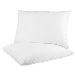 Digital Decor Set of Two 100% Cotton Hotel Down