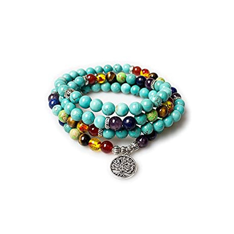 8MM Turquoise 108 Rosary Prayer