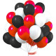 50 pcs Red Balloons Black Balloons White Balloons