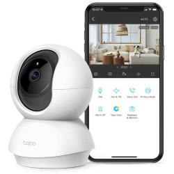 Pack 2 of TP-Link Tapo 2K Pan Tilt Security Camera for Baby Monitor