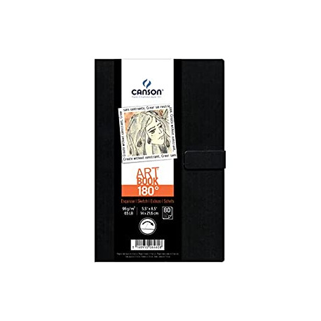 Art Book Paper Pad, Hardbound, 5.5 x 8.5 Inch, 80 Sheet