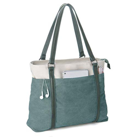 Women Laptop Tote Bag Canvas