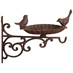Design FB163 Cast Iron Birdbath with Bracket