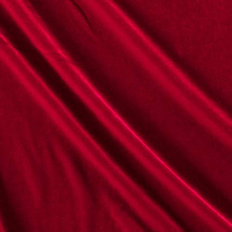 Stretch Velvet Red