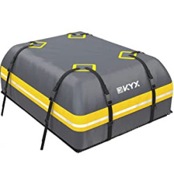 Rooftop Cargo Carrier, KYX 15 Cubic Feet Waterproof Car Top Carrier
