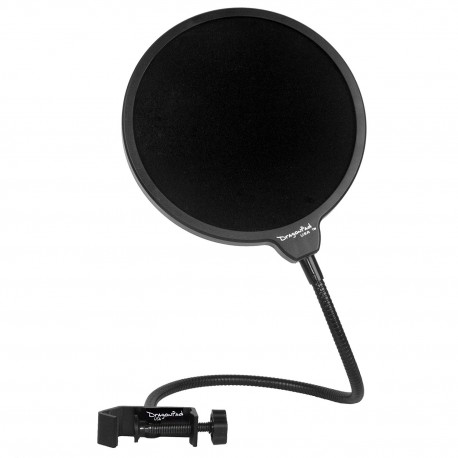Pop Filter with Clamp - Black