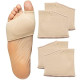 2 Pairs Ball of Foot Cushions (Medium, Beige)