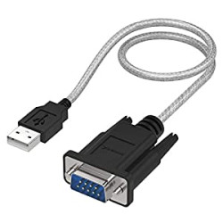 USB to RS-232 DB9 Serial 9 pin Adapter