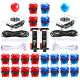 2 Player led arcade buttons and joysticks DIY kit 2x joysticks + 20x led