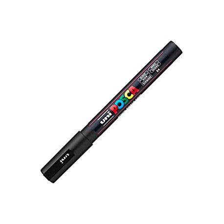 Acrylic Paint Marker, Fine, Black
