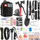 142 Pcs Survival Kit and First Aid Kit, Professional Emergency Kits Survival Gear and Equipment