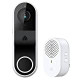 Smart Video Doorbell Camera Hardwired w/Chime